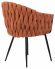 Стул обеденный DOBRIN MATILDA, оранжевая ткань (LAR 275-27)