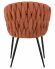 Стул обеденный DOBRIN MATILDA, оранжевая ткань (LAR 275-27)