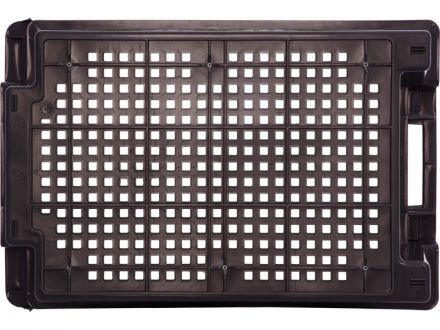 Ящик 600х400х200 1,4кг.  чёрный