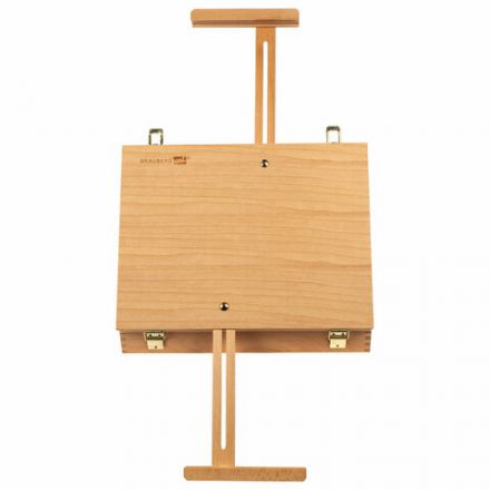 Этюдник-мольберт из бука настольный с ящиком, 38х28х55 см, холст до 45 см, BRAUBERG ART, 192250