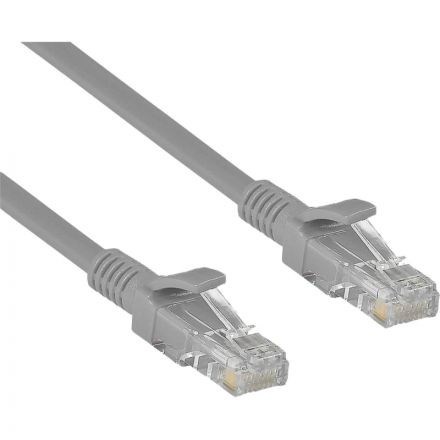 Патч-корд ExeGate UTP-RJ45-RJ45-C6-CU-1M-GY, cat.6, 1м, серый <EX282004RUS