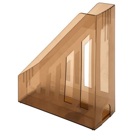 Лоток вертикальный для бумаг BRAUBERG "Contract" (260х85х300 мм), отверстия на торцах, тонированный, 230892 Лоток вертикальный для бумаг BRAUBERG "Contract" (260х85х300 мм), отверстия на торцах, тонированный, 230892