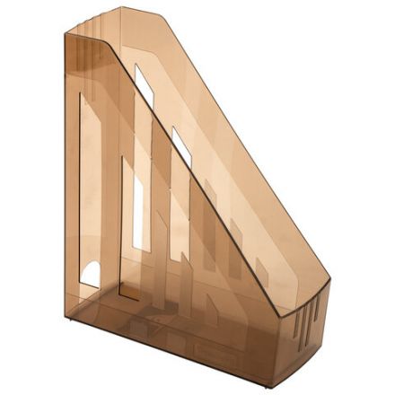 Лоток вертикальный для бумаг BRAUBERG "Contract" (260х85х300 мм), отверстия на торцах, тонированный, 230892 Лоток вертикальный для бумаг BRAUBERG "Contract" (260х85х300 мм), отверстия на торцах, тонированный, 230892