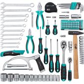 Набор инструмента Stels 98 предметов 1/2 1/4 CrV, пластиковый кейс (14111)