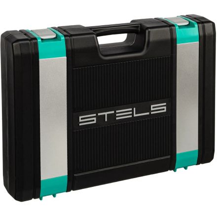 Набор инструмента Stels 98 предметов 1/2 1/4 CrV, пластиковый кейс (14111)