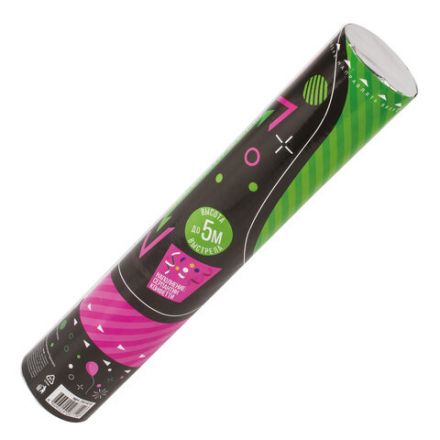 Хлопушка пневматическая ЗОЛОТАЯ СКАЗКА 30 см, фольга, конфетти, ассорти, 591473 Хлопушка пневматическая ЗОЛОТАЯ СКАЗКА 30 см, фольга, конфетти, ассорти, 591473