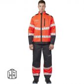 Куртка летняя мужская Равелин красн./графит (р.44-46) 170-176