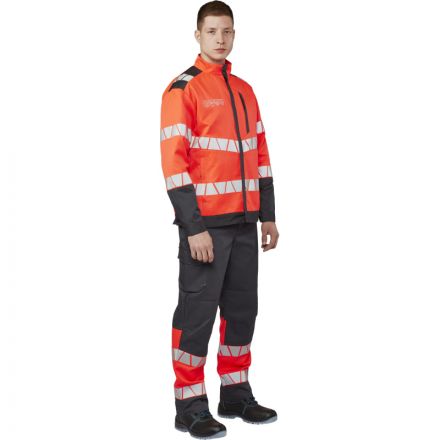 Куртка летняя мужская Равелин красн./графит (р.44-46) 170-176