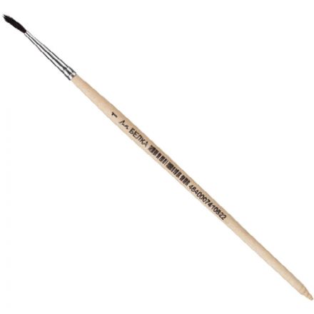 Кисть №1 School белка круглая №1