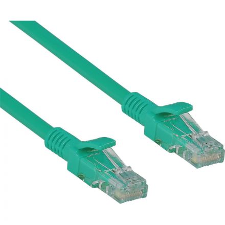 Патч-корд ExeGate UTP-RJ45-RJ45-5e-3M-GN, UTP, cat.5e, 3м, зеленый