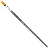 Кисть художественная проф. BRAUBERG ART CLASSIC, синтетика жесткая, плоская, № 12, длинная ручка, 200668 Кисть художественная проф. BRAUBERG ART CLASSIC, синтетика жесткая, плоская, № 12, длинная ручка, 200668