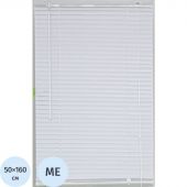 Жалюзи Комус Мебель алюминиевые 50x160см, белые