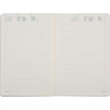 Ежедневник недатированный А5, 136л, MEGAPOLIS FLEX темно-синий 3-531/16