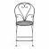 Стул Love Chair (PL08-11140) стальной сплав, черный, 40х47,5х94 см