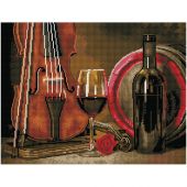 Алмазная мозаика ТРИ СОВЫ "Натюрморт", 40*50см, холст на деревянном подрамнике, картонная коробка с пластиковой ручкой Алмазная мозаика ТРИ СОВЫ "Натюрморт", 40*50см, холст на деревянном подрамнике, картонная коробка с пластиковой ручкой