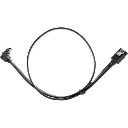 Кабель SATA M --SATA M 3.0V 7 pin  угл разъем Telecom  0.5m <TUS705-0.5M