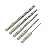 Набор сверл по металлу, с 6-гр.хвост. 5 шт. VIRA 550109 Набор сверл по металлу, с 6-гр.хвост. 5 шт. VIRA 550109