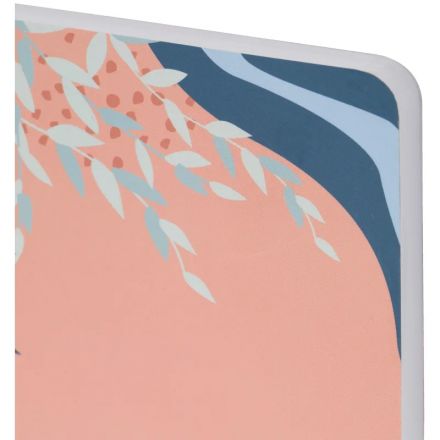 Тетрадь общая  Attache Selection Navy nature Персиковый А5 80л клетка, ШКС