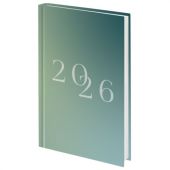 Ежедневник датированный 2026 145х215 мм, А5, STAFF, ламинированная обложка, "2026", 117323