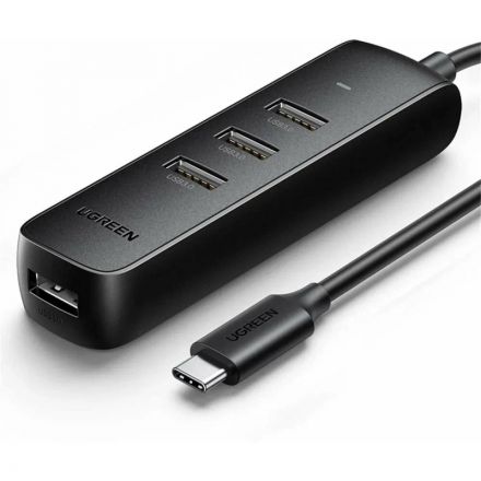 Разветвитель USB Ugreen 4 в 1, 4 x USB 3.0, 5Gbps, 0.25м (10915)