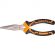 Длинногубцы прямые,160мм, никел., двухкомпон. рукоятки Вихрь73/6/3/10