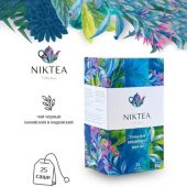 Чай NIKTEA "Английский завтрак" черный, 25 пакетиков в конвертах по 2 г, TALTHA-DP0082