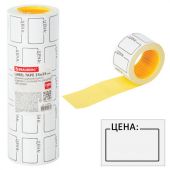 Ценник средний "Цена" 35х25 мм белый, самоклеящийся, КОМПЛЕКТ 5 рулонов по 250 шт., BRAUBERG, 112362 Ценник средний "Цена" 35х25 мм белый, самоклеящийся, КОМПЛЕКТ 5 рулонов по 250 шт., BRAUBERG, 112362