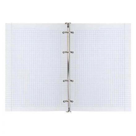 Тетрадь общая А5, 80л. клетка, кольца 155х212мм. Nature, прибой N1551