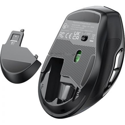 Мышь компьютерная UGREEN MU006 (15063) WLS, 2.4G 4000DPI, АА, черный