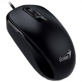 Мышь компьютерная Genius DX-110, USB, оптическая, 1000 DPI 1.5m, черный