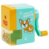 Точилка механическая Мульти-Пульти "Корги", пласт. копус, инд. упаковка Точилка механическая Мульти-Пульти "Корги", пласт. копус, инд. упаковка