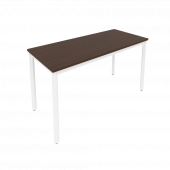 Slim Стол письменный на металлокаркасе С.СП-5.1 Венге/Белый металл 1380*600*750 Slim Стол письменный на металлокаркасе С.СП-5.1 Венге/Белый металл 1380*600*750