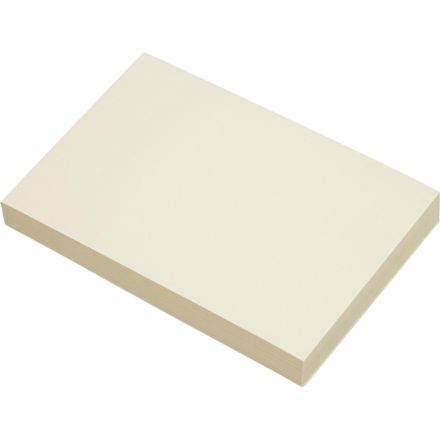 Стикеры Attache 76x51 мм пастельные желтые (1 блок, 100 листов)