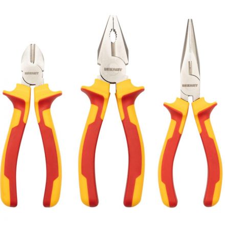 Набор инструмента диэлектрического RI-02, тканевый пенал, 11 предм,до 1000В