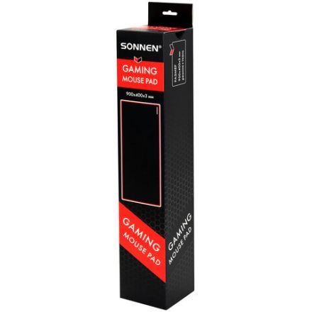 Коврик для мыши и клавиатуры большой SONNEN "BLACK TITAN XXL" 900х400х3 мм, черный, 513959 Коврик для мыши и клавиатуры большой SONNEN "BLACK TITAN XXL" 900х400х3 мм, черный, 513959