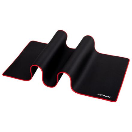 Коврик для мыши и клавиатуры большой SONNEN "BLACK TITAN XXL" 900х400х3 мм, черный, 513959 Коврик для мыши и клавиатуры большой SONNEN "BLACK TITAN XXL" 900х400х3 мм, черный, 513959