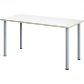 Стол обеденный Комус МДС 150х70 белый пл/серый