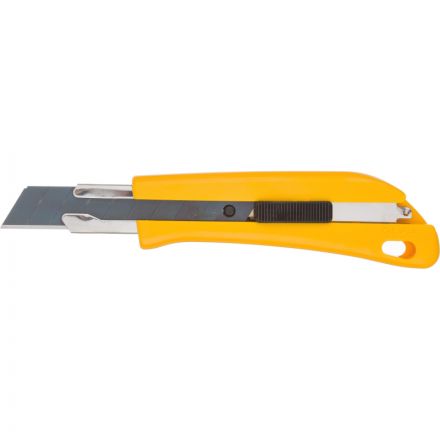 Нож OLFA 18 мм с выдвижным лезвием, 10 шт лезвий в комп. (OL-BN-AL/BB/10BB) Нож OLFA 18 мм с выдвижным лезвием, 10 шт лезвий в комп. (OL-BN-AL/BB/10BB)