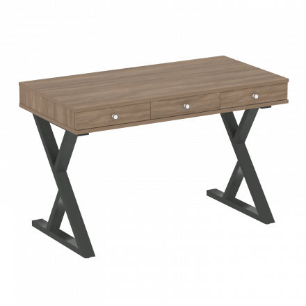 Home Office Стол письменный VR.SP-1-118.M Дуб аризона/Антрацит металл 1180*600*750