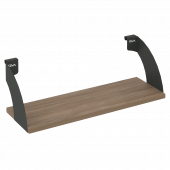 Навесные полки. Кронштейны+ЛДСП полка 600мм MAN-41-6 Дуб аризона/Антрацит металл 600*220*200 Навесные полки. Кронштейны+ЛДСП полка 600мм MAN-41-6 Дуб аризона/Антрацит металл 600*220*200