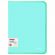 Папка объемная на молнии пластиковая BRAUBERG PASTEL, А4, 330х240 мм, 600 мкм, цвет мятный, 271973
