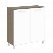 Yalta Шкаф квадратный LT.SD-1.4 R white Вяз/Стекло white 1098*452*1168