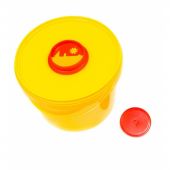 Емкость-контейнер д/сбора ост.инстр.с иглосъем.Б Жел.10л.10шт/уп.,СЗПИ Емкость-контейнер д/сбора ост.инстр.с иглосъем.Б Жел.10л.10шт/уп.,СЗПИ