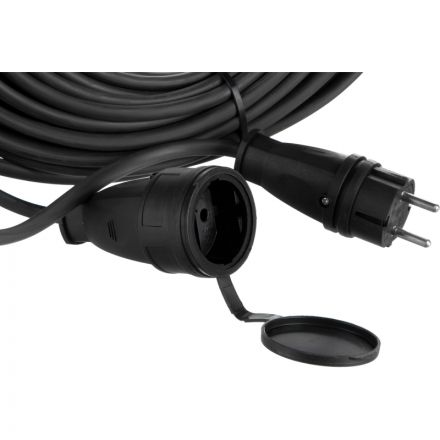 Удлинитель Topfort бублик КГ 2x2,5 кв.мм 10м 16А 1 гнездо б/з.,с/загл.,IP44