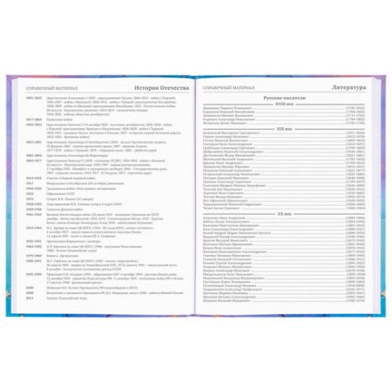 Дневник 5-11 класс 48 л., гибкая обложка, BRAUBERG, глянцевая ламинация, с подсказом, "Admiration", 106385