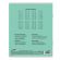 Тетрадь 12 л. ЮНЛАНДИЯ КЛАССИЧЕСКАЯ, клетка, обложка картон, ЗЕЛЕНАЯ, 105638