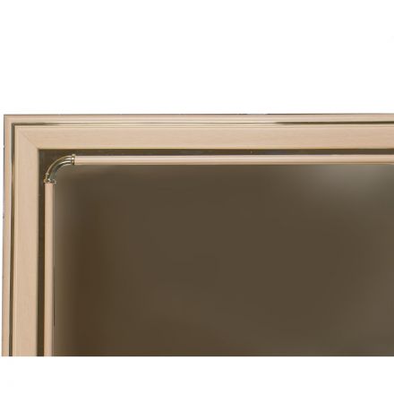 Зеркало МГЛ_ настенное 121 (500x800) багет ПВХ дуб Зеркало МГЛ_ настенное 121 (500x800) багет ПВХ дуб