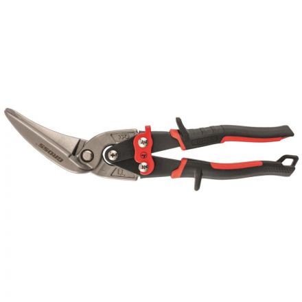 Ножницы по металлу GROSS PIRANHA 270мм,прямой и левый рез,СrMo (78331)