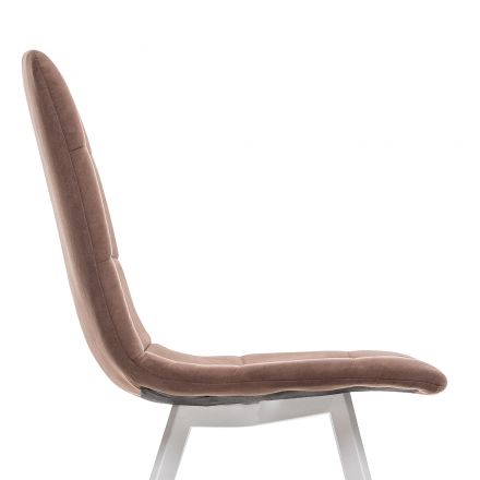 Стул Leset Скай Профиль Ultra Chocolate, Ткань Велюр Стул Leset Скай Профиль Ultra Chocolate, Ткань Велюр