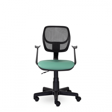 Кресло Вальтер Т-01 TW-01/Z34 (черный/светло-зеленый) Кресло Вальтер Т-01 TW-01/Z34 (черный/светло-зеленый)